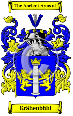 Krähenbühl Family Crest Download (JPG) Heritage Series - 300 DPI