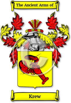 Krew Family Crest Download (JPG) Legacy Series - 600 DPI