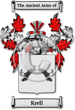 Krell Family Crest Download (JPG) Legacy Series - 600 DPI