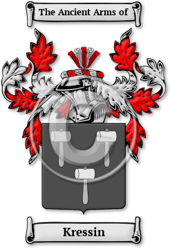 Kressin Family Crest Download (JPG) Legacy Series - 600 DPI