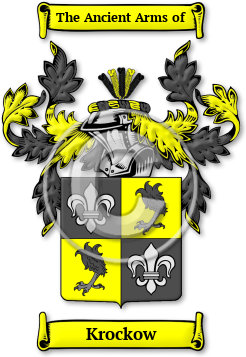 Krockow Family Crest Download (jpg) Legacy Series - 150 DPI