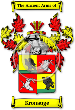Kronauge Family Crest Download (jpg) Legacy Series - 150 DPI