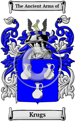 Krugs Family Crest/Coat of Arms