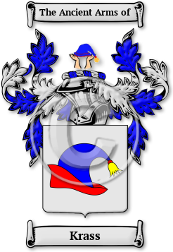 Krass Family Crest Download (JPG) Legacy Series - 600 DPI