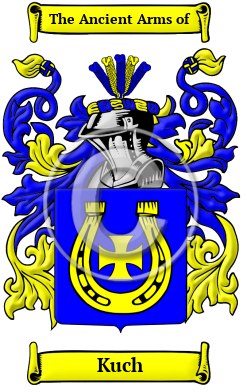 Kuch Family Crest Download (JPG) Heritage Series - 600 DPI