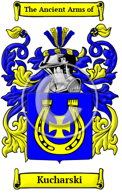 Kucharski Family Crest Download (JPG) Heritage Series - 600 DPI
