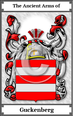 Guckenberg Family Crest Download (JPG)  Book Plated - 150 DPI