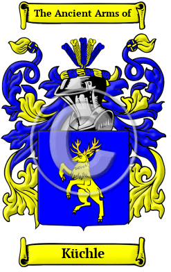 Küchle Family Crest/Coat of Arms