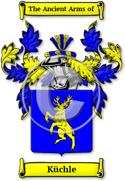 Küchle Family Crest Download (jpg) Legacy Series - 150 DPI
