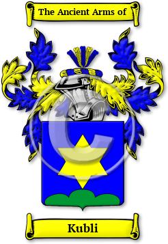 Kubli Family Crest Download (JPG) Legacy Series - 600 DPI