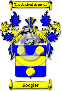 Koogler Family Crest Download (JPG) Legacy Series - 600 DPI