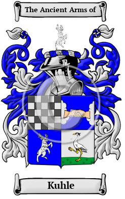 Kuhle Family Crest Download (JPG) Heritage Series - 600 DPI