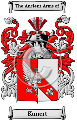 Kunert Family Crest/Coat of Arms