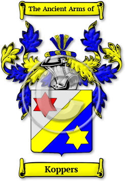 Koppers Family Crest Download (jpg) Legacy Series - 150 DPI