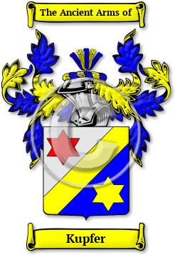 Kupfer Family Crest Download (jpg) Legacy Series - 150 DPI
