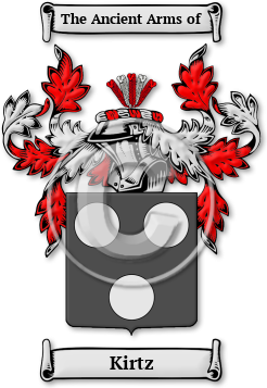 Kirtz Family Crest Download (jpg) Legacy Series - 150 DPI