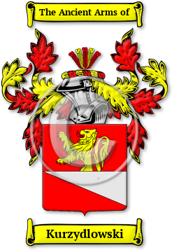 Kurzydlowski Family Crest Download (JPG) Legacy Series - 600 DPI