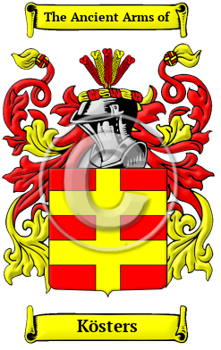 Kösters Family Crest/Coat of Arms