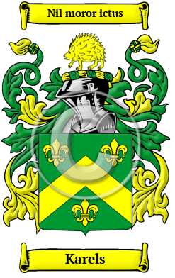 Karels Family Crest Download (JPG) Heritage Series - 300 DPI