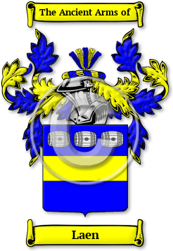 Laen Family Crest Download (JPG) Legacy Series - 300 DPI