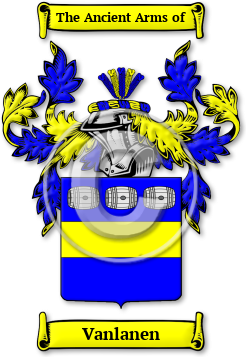 Vanlanen Family Crest Download (JPG) Legacy Series - 600 DPI