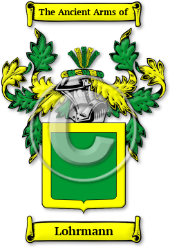 Lohrmann Family Crest Download (jpg) Legacy Series - 150 DPI