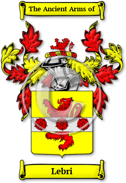 Lebri Family Crest Download (JPG) Legacy Series - 600 DPI