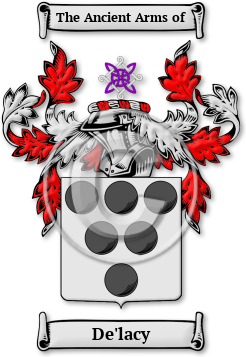 De'lacy Family Crest Download (jpg) Legacy Series - 150 DPI