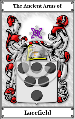 Lacefield Family Crest Download (JPG) Book Plated - 600 DPI