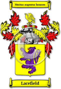 Lacefield Family Crest Download (jpg) Legacy Series - 150 DPI