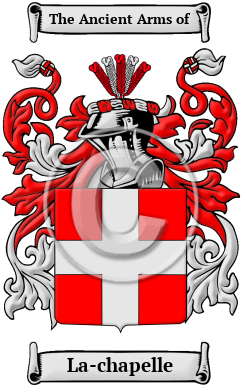 La-chapelle Family Crest Download (JPG) Heritage Series - 300 DPI