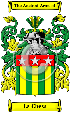 La Chess Family Crest Download (JPG) Heritage Series - 300 DPI