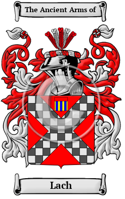 Lach Family Crest Download (JPG) Heritage Series - 600 DPI