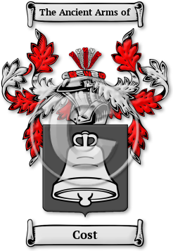 Cost Family Crest Download (jpg) Legacy Series - 150 DPI
