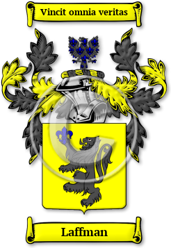 Laffman Family Crest Download (jpg) Legacy Series - 150 DPI
