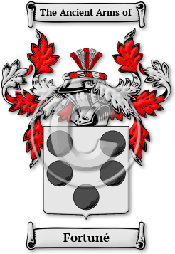 Fortuné Family Crest Download (jpg) Legacy Series - 150 DPI