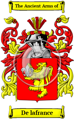 De lafrance Family Crest/Coat of Arms