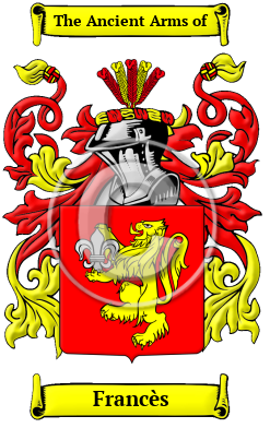 Francès Family Crest Download (JPG) Heritage Series - 300 DPI