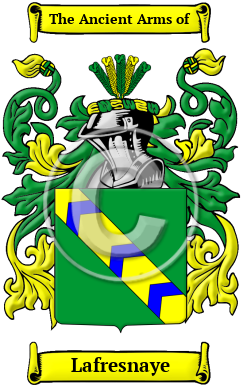 Lafresnaye Family Crest Download (JPG) Heritage Series - 300 DPI