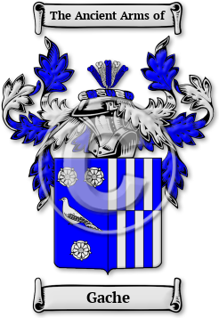 Gache Family Crest Download (jpg) Legacy Series - 150 DPI