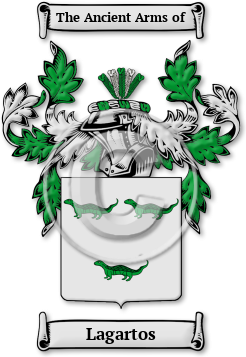 Lagartos Family Crest Download (JPG) Legacy Series - 600 DPI
