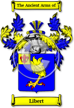 Libert Family Crest Download (jpg) Legacy Series - 150 DPI