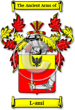 L-ami Family Crest Download (JPG) Legacy Series - 600 DPI