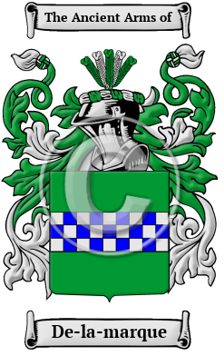 De-la-marque Family Crest Download (JPG) Heritage Series - 300 DPI