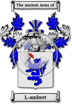 L-ambert Family Crest Download (JPG) Legacy Series - 600 DPI