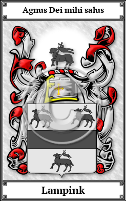 Lampink Family Crest Download (JPG) Book Plated - 600 DPI