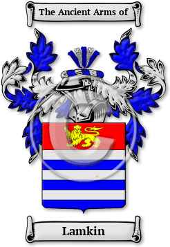 Lamkin Family Crest Download (jpg) Legacy Series - 150 DPI