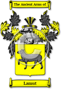 Lamut Family Crest Download (jpg) Legacy Series - 150 DPI