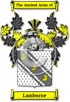 Lamburne Family Crest Download (JPG) Legacy Series - 600 DPI