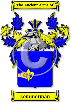 Lemmerman Family Crest Download (JPG) Legacy Series - 600 DPI